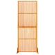 Дървен Параван за Уединение от Акация 79.5x50x200 см за Вътрешно и Външно Ползване
