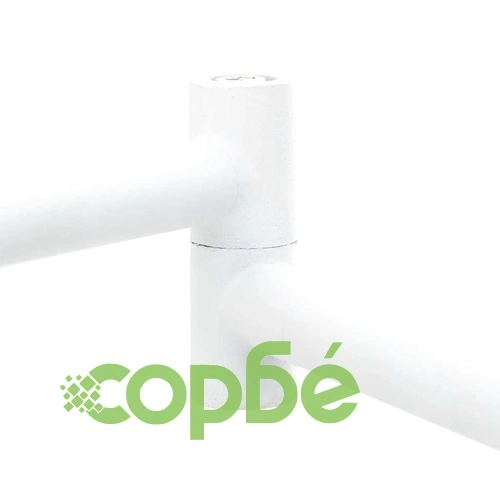 Таванен спот 6 позиции GU10 бял 176.5 x 13.5 x 12.5 см метал ➤ топ цена ➤ sorbe.bg