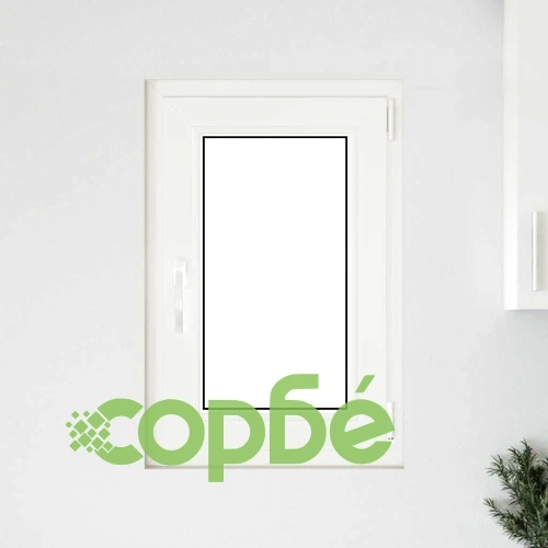 Прозорец за мазе RISOR 50x75 см PVC накланящ и завъртащ се DIN ляв бял ➤ топ цена ➤ sorbe.bg