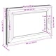 Прозорец за мазе RISOR 90x50 см PVC накланящ и завъртащ се DIN ляв бял