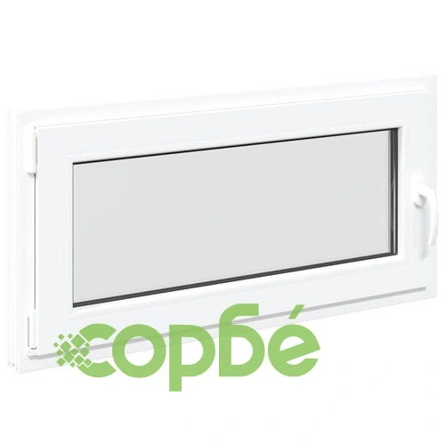 Прозорец за мазе RISOR 100x50 см, отваряем, DIN ляв, бял, PVC ➤ топ цена ➤ sorbe.bg