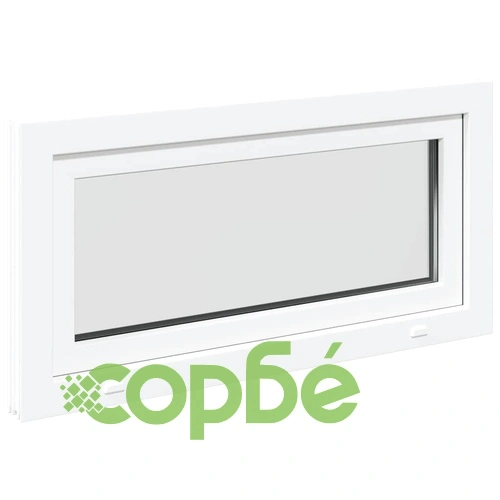 Прозорец за мазе RISOR 100x50 см, отваряем, DIN ляв, бял, PVC ➤ топ цена ➤ sorbe.bg