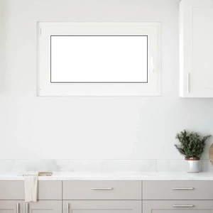 Прозорец за мазе RISOR 100x70 см, накланящ се и завъртащ се, DIN ляв, PVC, бял