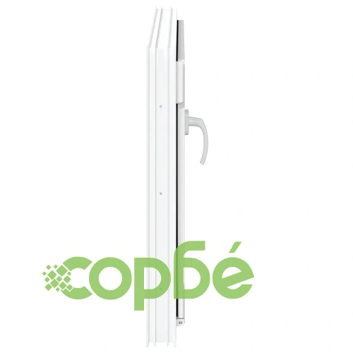 Прозорец за мазе RISOR 80x50 см, накланящ се и завъртащ се, DIN ляв, PVC, бял ➤ топ цена ➤ sorbe.bg