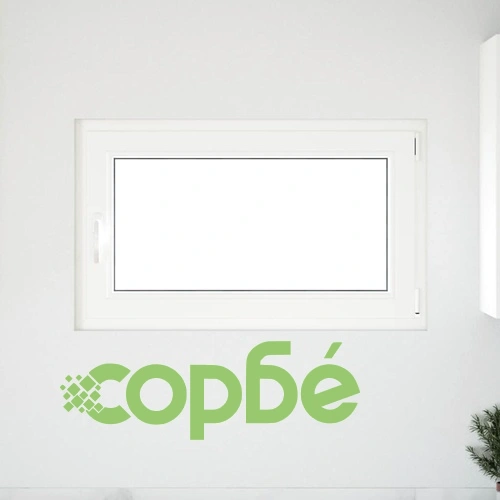 Прозорец за мазе RISOR 100x50 см, отваряем, DIN десен, бял, PVC ➤ топ цена ➤ sorbe.bg