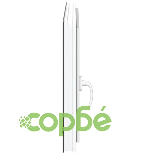 Прозорец за мазе RISOR 90x70 см Отваряем PVC Антрацит - DIN Дясно ➤ топ цена ➤ sorbe.bg