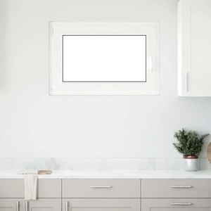 Прозорец за мазе RISOR 90x70 см PVC отваряне-завъртане DIN ляв антрацит