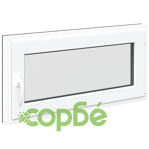 Прозорец за мазе RISOR 100x50 см Отваряем-Наклоняем DIN десен антрацит PVC ➤ топ цена ➤ sorbe.bg