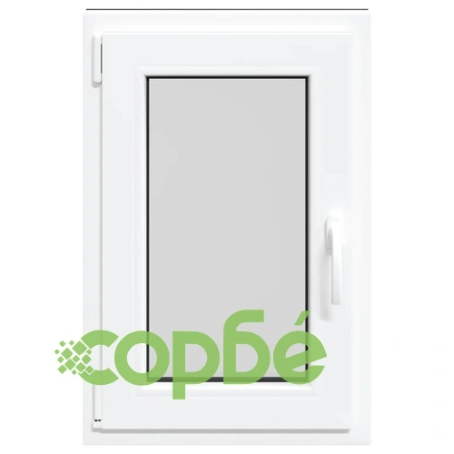 Прозорец за мазе RISOR 50x75 см Отваряем DIN ляво PVC Антрацит ➤ топ цена ➤ sorbe.bg