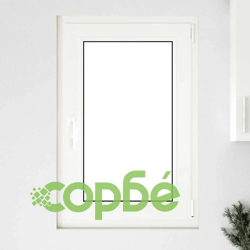 Прозорец за мазе RISOR 60x80 см PVC отваряем/наклоняем DIN ляв антрацит ➤ топ цена ➤ sorbe.bg