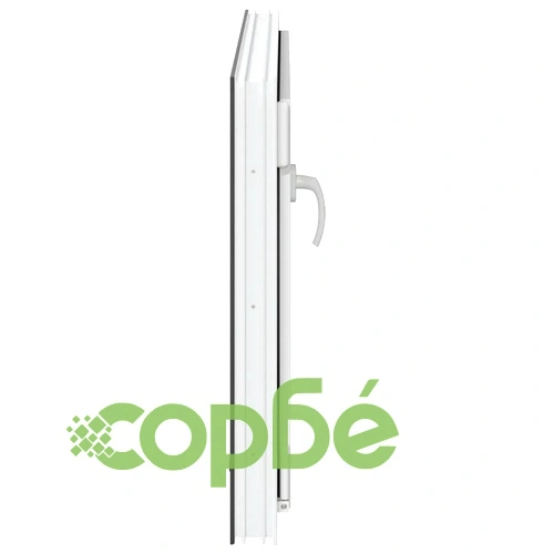 Прозорец за мазе RISOR 90x50 см PVC Отваряем и Обръщаем DIN Ляв Антрацит ➤ топ цена ➤ sorbe.bg