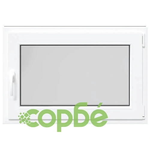 Прозорец за мазе RISOR 90x60 см PVC отварящ-завъртащ DIN десен антрацит ➤ топ цена ➤ sorbe.bg