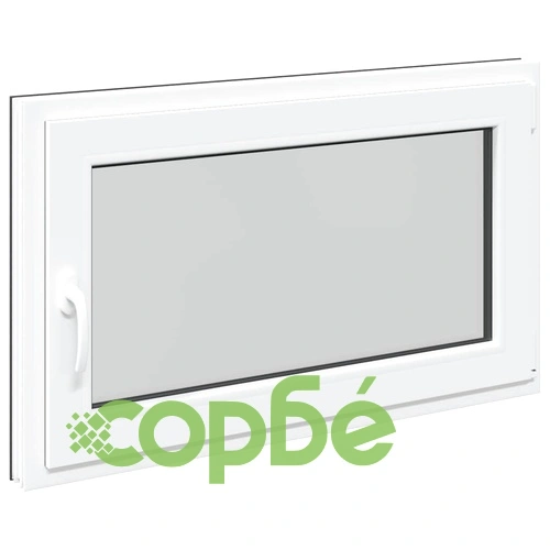 Прозорец за мазе RISOR 100x50 см Отваряем DIN десен антрацит PVC ➤ топ цена ➤ sorbe.bg