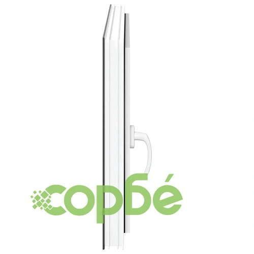 Прозорец за мазе RISOR 100x50 см Отваряем DIN десен антрацит PVC ➤ топ цена ➤ sorbe.bg