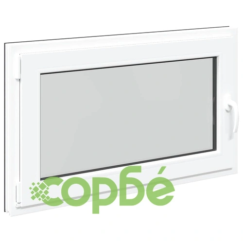 Прозорец за мазе RISOR 100x50 см Отваряем DIN ляв Антрацит PVC ➤ топ цена ➤ sorbe.bg