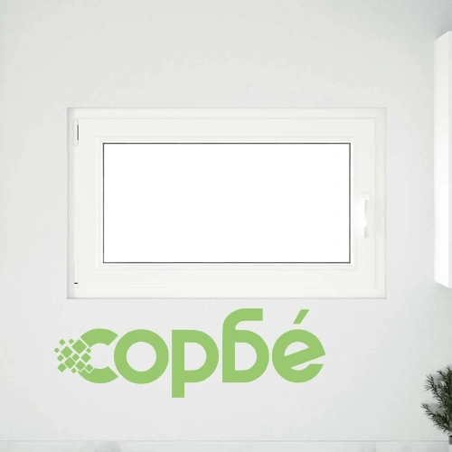 Прозорец за мазе RISOR 100x70 см PVC Отваряем DIN ляво Антрацит ➤ топ цена ➤ sorbe.bg