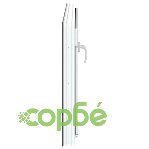 Прозорец за мазе RISOR 100x70 см PVC Отваряем DIN ляво Антрацит ➤ топ цена ➤ sorbe.bg