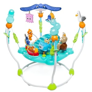 Disney Бебешки бънджи център Търсенето на Немо, син, за деца 6-12 месеца, K60701