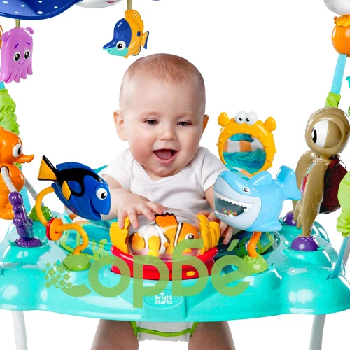 Disney Бебешки бънджи център Търсенето на Немо, син, за деца 6-12 месеца, K60701 ➤ топ цена ➤ sorbe.bg