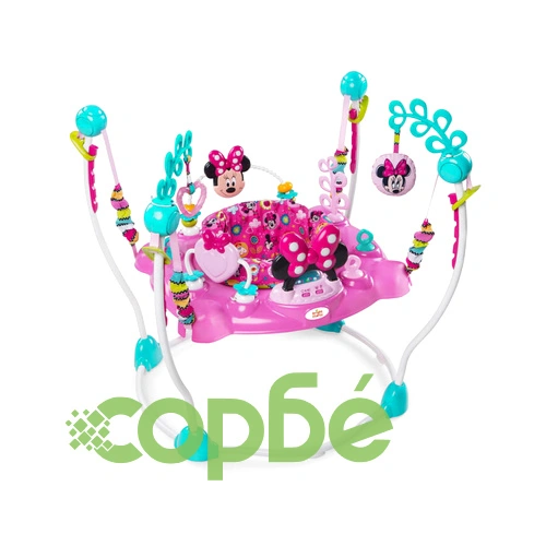 Disney Бебешко бънджи Minnie Mouse, розово, PVC, 78,7 x 68,6 x 86,3 см, K10299 ➤ топ цена ➤ sorbe.bg