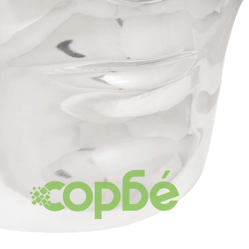 Алуминиево столче за крака - Сребристо, 33x33x45 см, Модерен дизайн ➤ топ цена ➤ sorbe.bg