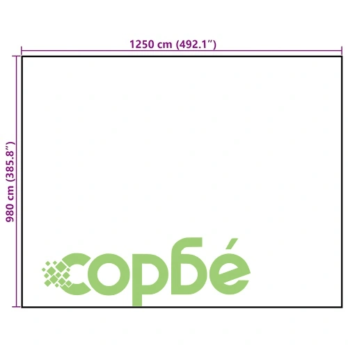 Брезент за купа сено 9,8 x 12,5 м, 140 г/м², полипропилен ➤ топ цена ➤ sorbe.bg