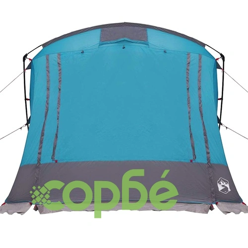 Палатка за караван синя и черна 285x255x245 см полиестер водоустойчива ➤ топ цена ➤ sorbe.bg