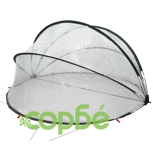 Купол за басейн ПВЦ 405 x 405 x 192 см, прозрачен ➤ топ цена ➤ sorbe.bg
