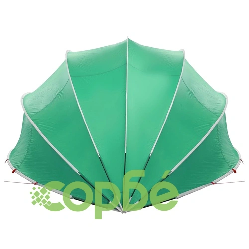 Купол за басейн 500 x 500 x 236 см, синьо, 185T полиестер с PU покритие ➤ топ цена ➤ sorbe.bg