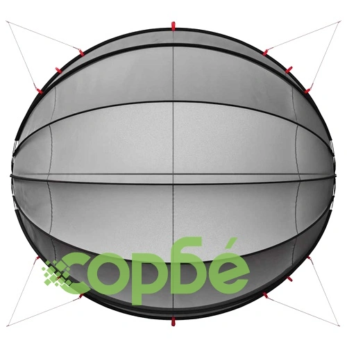 Купол за басейн 546 x 516 x 250 см, 185T полиестер с PU покритие ➤ топ цена ➤ sorbe.bg