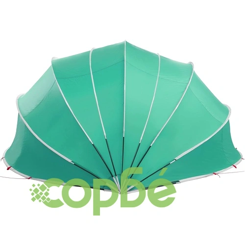 Купол за басейн 592 x 590 x 275 см, 185T полиестер с PU покритие, синьо ➤ топ цена ➤ sorbe.bg