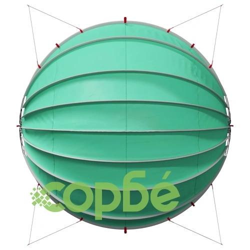 Купол за басейн 592 x 590 x 275 см, 185T полиестер с PU покритие, синьо ➤ топ цена ➤ sorbe.bg