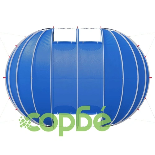 Дворен чадър-палатка за басейн 640 x 432 x 205 см, зелен ➤ топ цена ➤ sorbe.bg