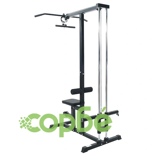 Машина за дърпане на горен скрипец с регулируем стол 80 кг стомана 110x70x187 см ➤ топ цена ➤ sorbe.bg