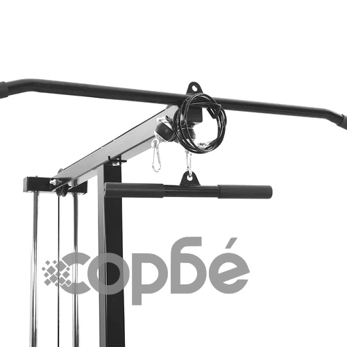 Машина за дърпане на горен скрипец с регулируем стол 80 кг стомана 110x70x187 см ➤ топ цена ➤ sorbe.bg