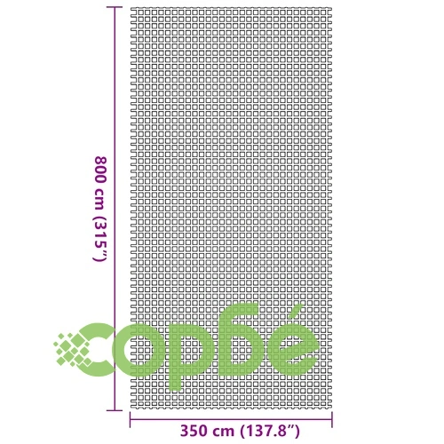 Килим за палатка зелен полиестер 800x350 см за къмпинг ➤ топ цена ➤ sorbe.bg