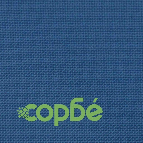 Комплект сгъваеми шезлонги 2 броя с тента сини 58x188x77см текстил Oxford ➤ топ цена ➤ sorbe.bg