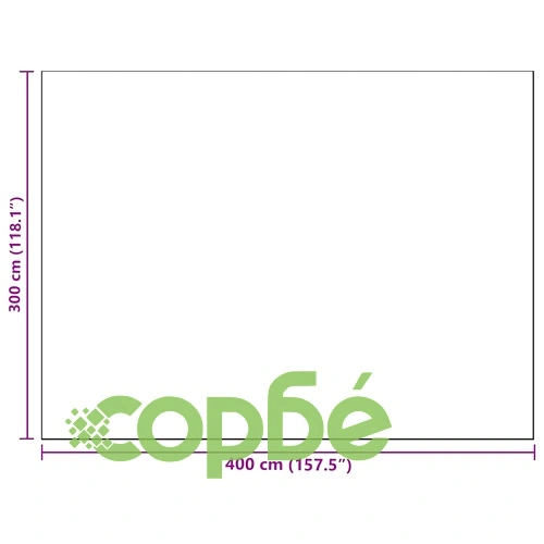 Външен килим ARAKIL бебешко синьо 300x400 см полипропилен ➤ топ цена ➤ sorbe.bg