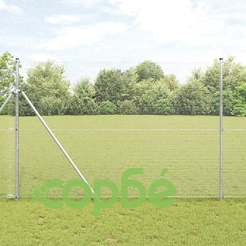 Заварена стоманена мрежа ограда 1.6 x 50 m - Поцинкована стомана ➤ топ цена ➤ sorbe.bg