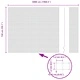 Заварена мрежеста ограда от стомана зелена 1.5x50м