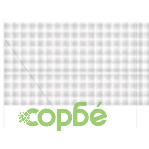 Заварена стоманена мрежа ограда зелена 1.5 x 50 м за градина ➤ топ цена ➤ sorbe.bg