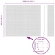 Заварена мрежеста ограда с PVC покритие зелена 1x100 м стомана