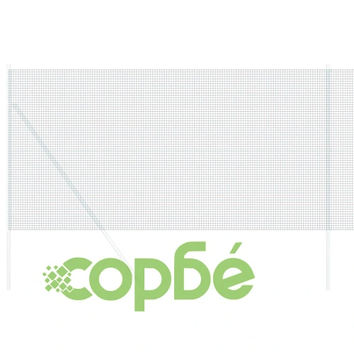 Заварена мрежеста ограда от стомана с PVC покритие, зелена 1x100 м ➤ топ цена ➤ sorbe.bg