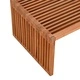 Странична градинска масичка от тиково дърво 90 x 50 x 36 см, кафяво