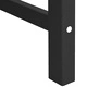 Градинска пейка Черно 120 x 59 x 88 см HDPE