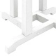 Бар маса Бяло 55 x 55 x 107 см HDPE