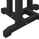 Бар маса Черно 55 x 55 x 107 см HDPE
