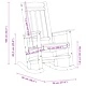 Бар столове 2 броя, Светлосиво, HDPE пластмаса, 52 x 43 x 73,5 см