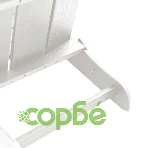 Сгъваем стол Adirondack, HDPE пластмаса, Бяло, 80,5 x 74,5 x 92 см ➤ топ цена ➤ sorbe.bg
