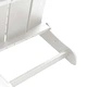 Сгъваем стол Adirondack, HDPE пластмаса, Бяло, 80,5 x 74,5 x 92 см